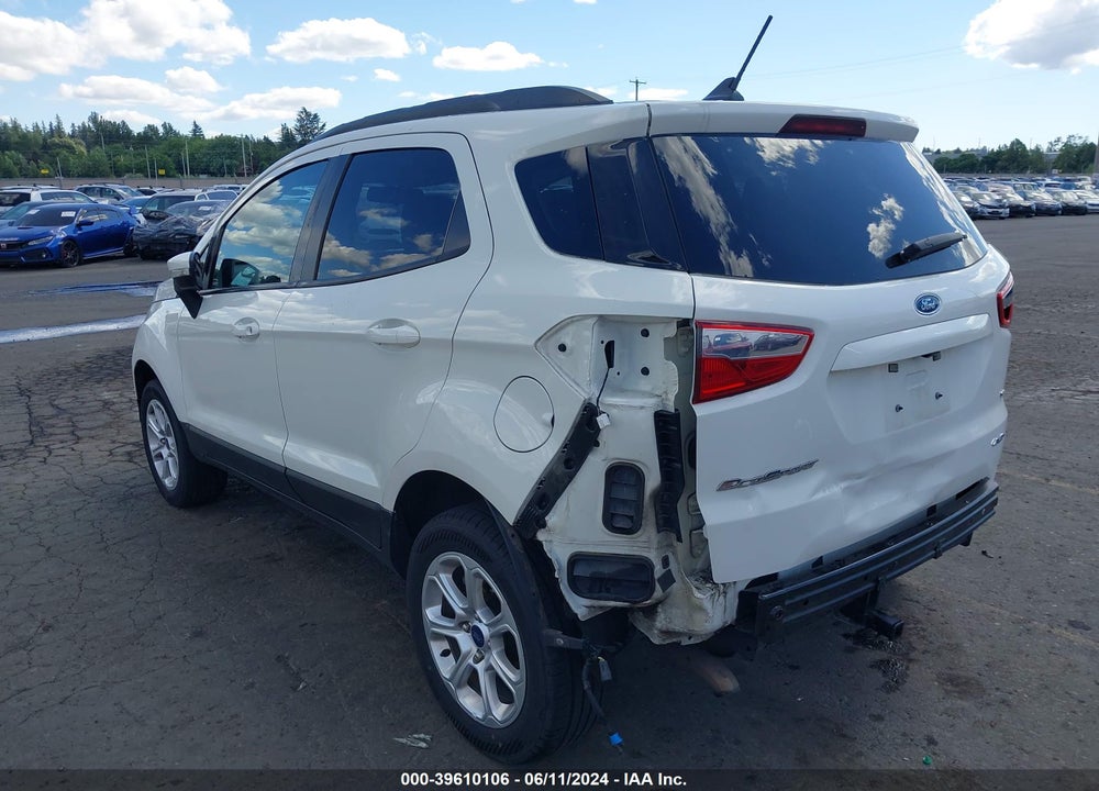 2020 FORD ECOSPORT SE VIN: MAJ6S3GL8LC338485