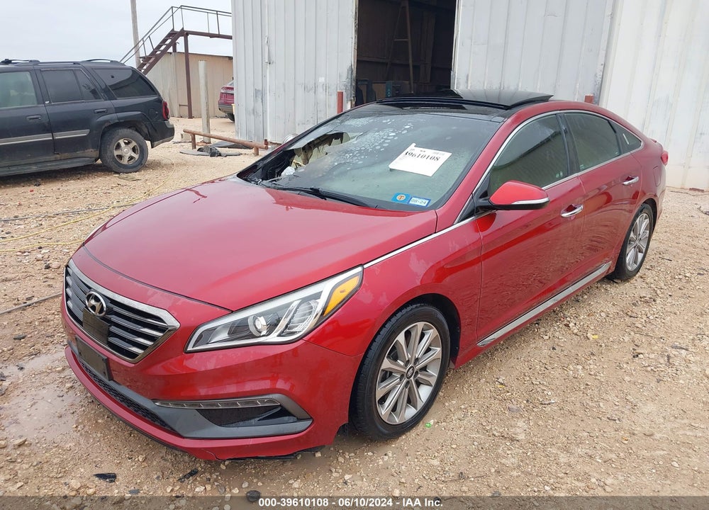 2016 HYUNDAI SONATA LIMITED VIN: 5NPE34AF4GH332740