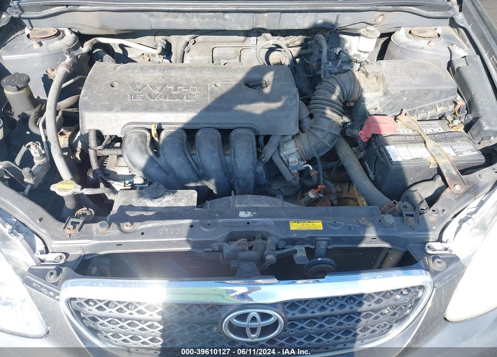 2006 TOYOTA COROLLA LE VIN: 2T1BR32E86C685047