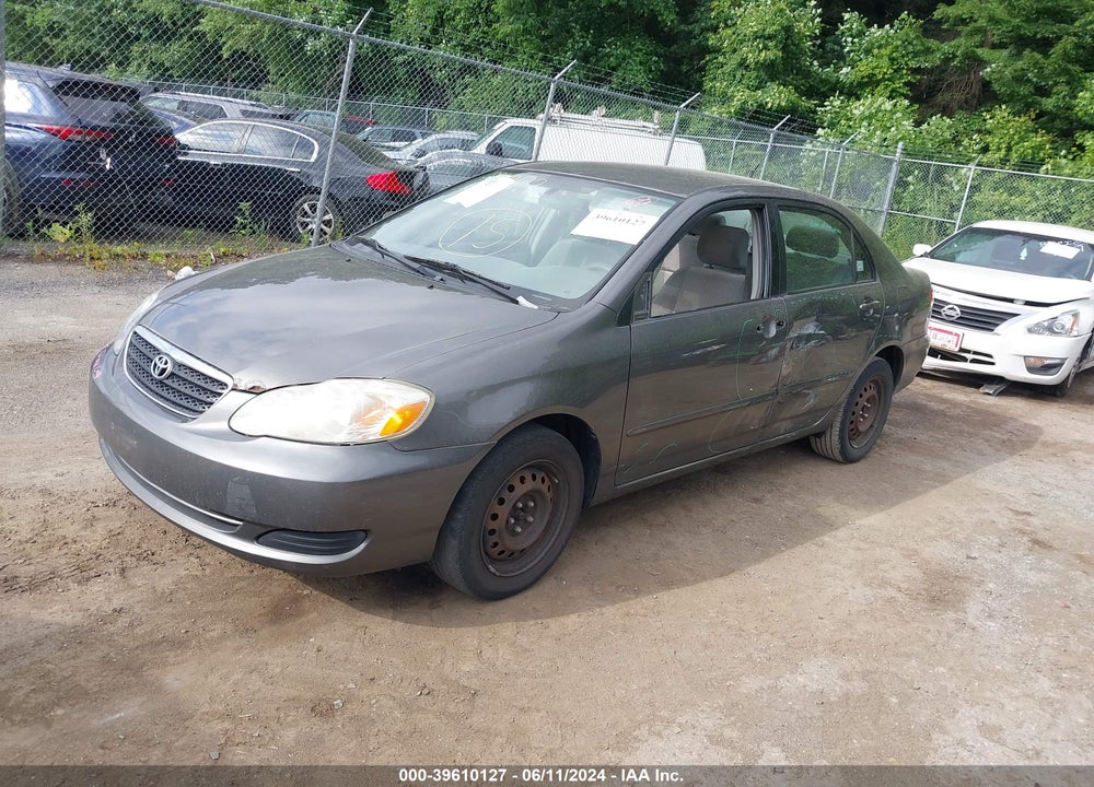 2006 TOYOTA COROLLA LE VIN: 2T1BR32E86C685047