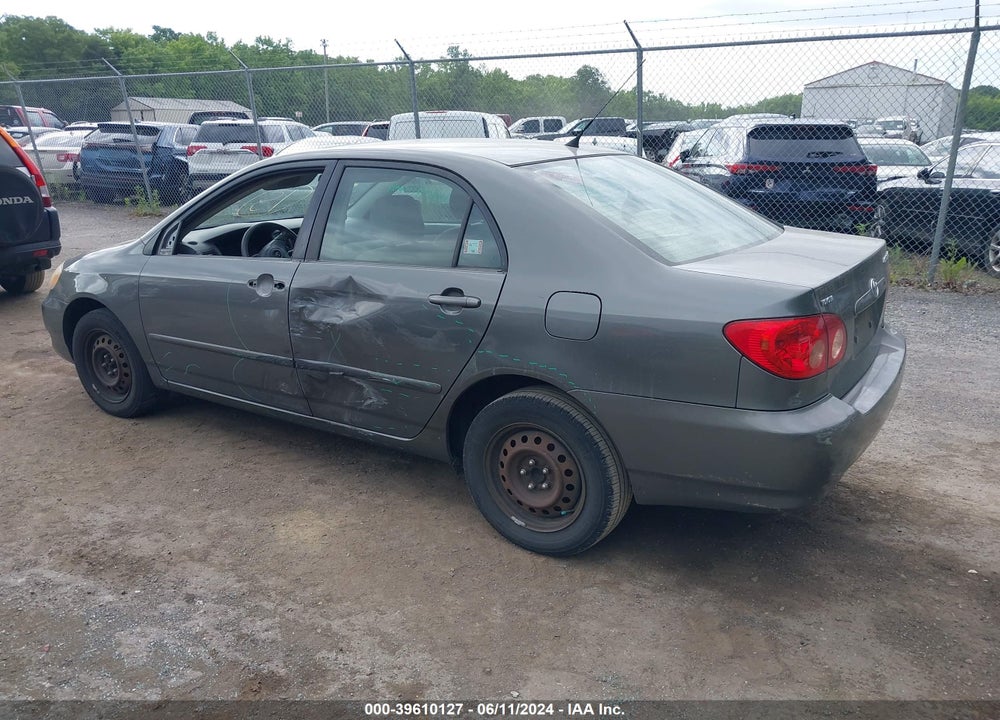 2006 TOYOTA COROLLA LE VIN: 2T1BR32E86C685047