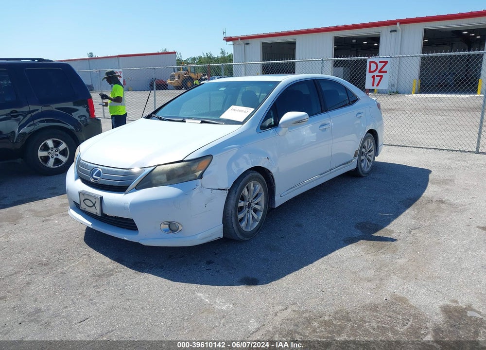 2010 LEXUS HS 250H VIN: JTHBB1BA7A2007465