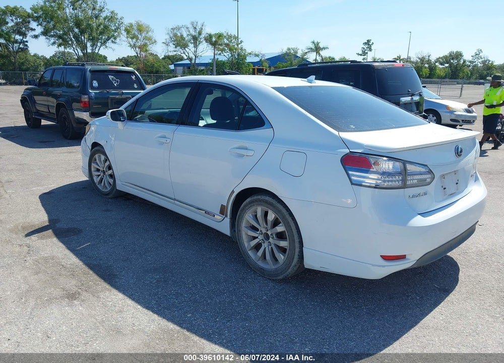 2010 LEXUS HS 250H VIN: JTHBB1BA7A2007465
