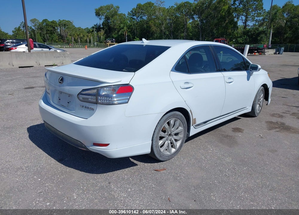 2010 LEXUS HS 250H VIN: JTHBB1BA7A2007465