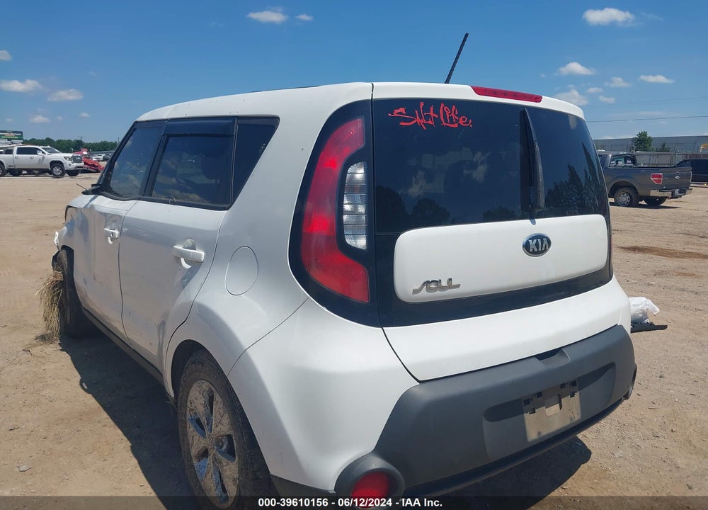 2016 KIA SOUL VIN: KNDJN2A25G7350677