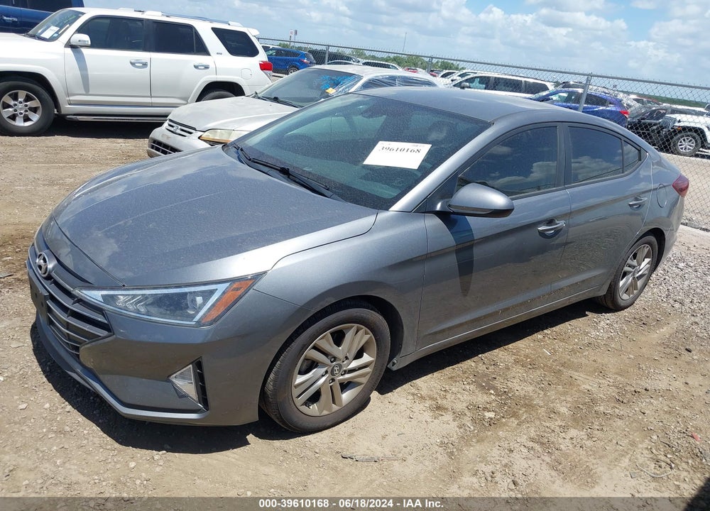 2019 HYUNDAI ELANTRA SEL VIN: 5NPD84LF2KH470795