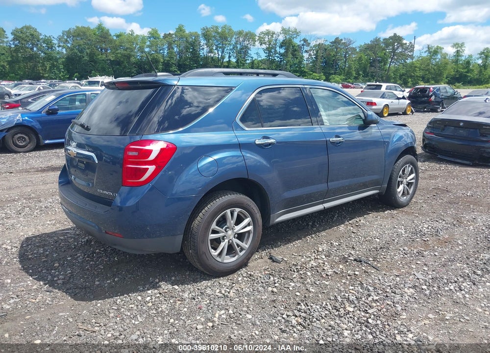 2016 CHEVROLET EQUINOX LT VIN: 2GNALCEK0G6115424