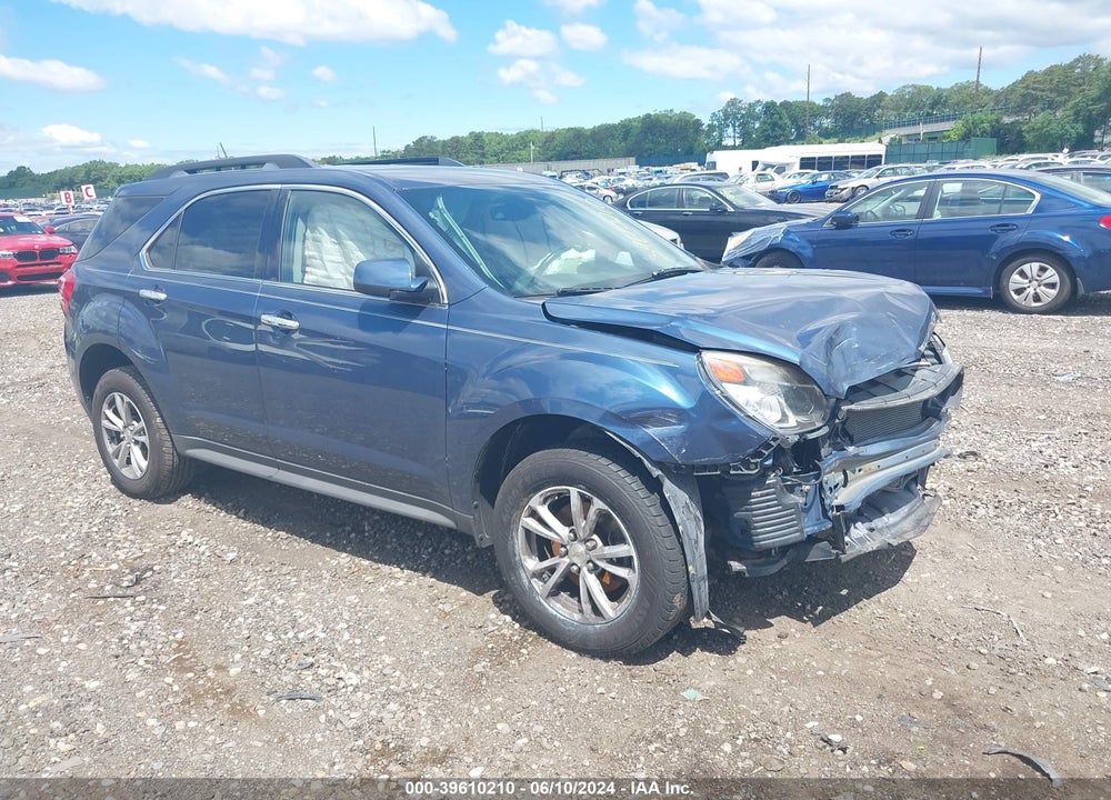 2016 CHEVROLET EQUINOX LT VIN: 2GNALCEK0G6115424