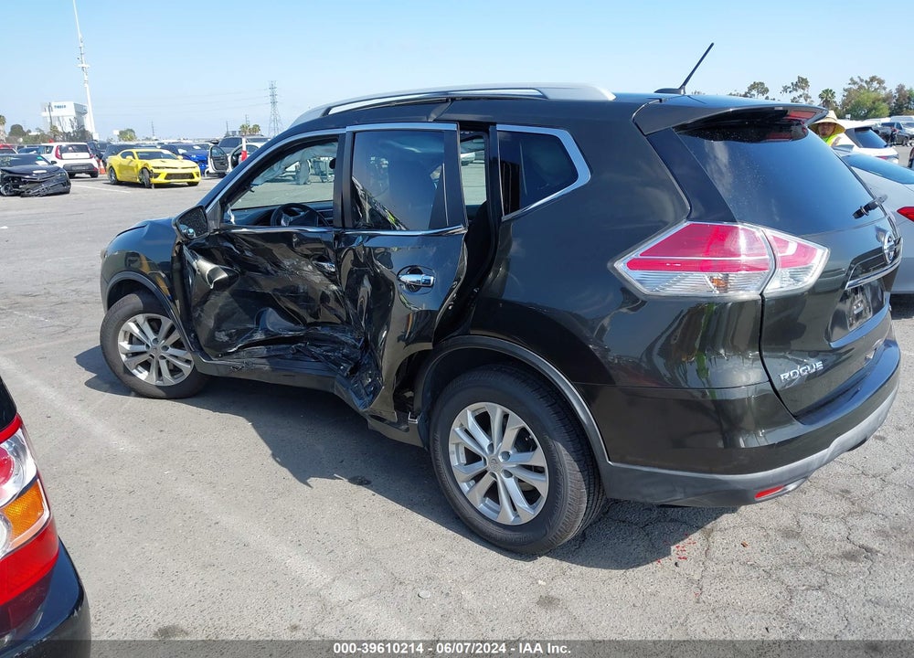 2015 NISSAN ROGUE SV VIN: 5N1AT2ML0FC858101