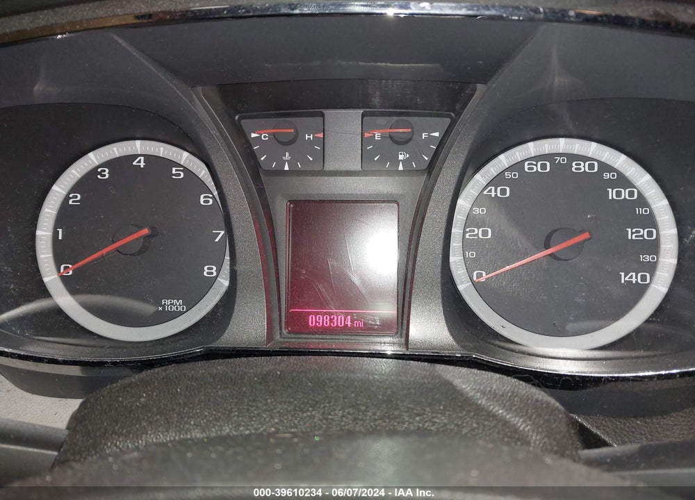 2013 GMC TERRAIN SLE-1 VIN: 2GKALMEK4D6124304