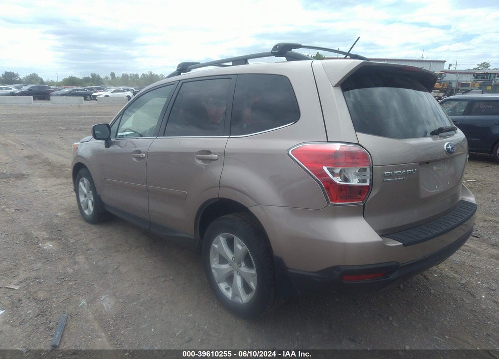 2015 SUBARU FORESTER 2.5I LIMITED VIN: JF2SJARC9FH840461