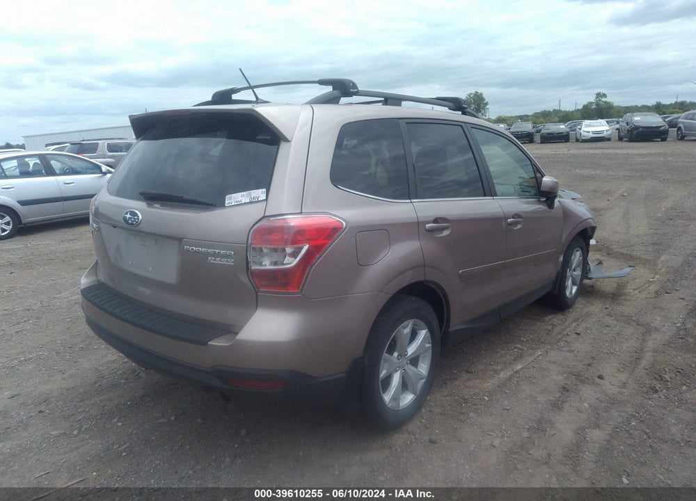 2015 SUBARU FORESTER 2.5I LIMITED VIN: JF2SJARC9FH840461