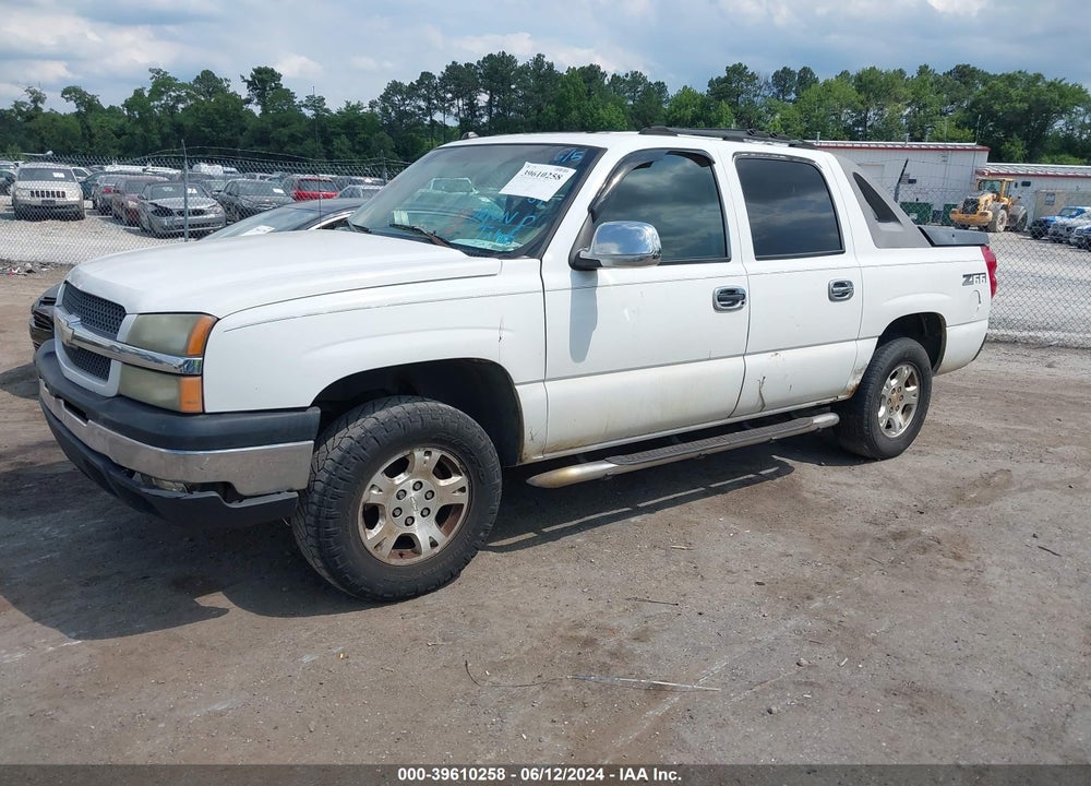 2004 CHEVROLET AVALANCHE 1500 VIN: 3GNEC12T24G173781