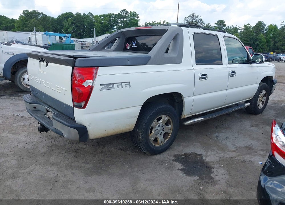2004 CHEVROLET AVALANCHE 1500 VIN: 3GNEC12T24G173781