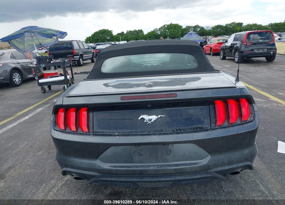 2019 FORD MUSTANG ECOBOOST PREMIUM VIN: 1FATP8UH0K5179613