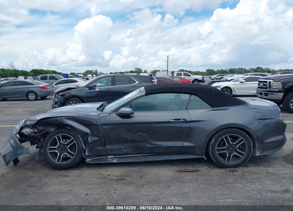 2019 FORD MUSTANG ECOBOOST PREMIUM VIN: 1FATP8UH0K5179613