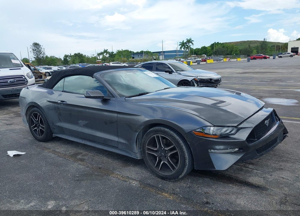 2019 FORD MUSTANG ECOBOOST PREMIUM VIN: 1FATP8UH0K5179613