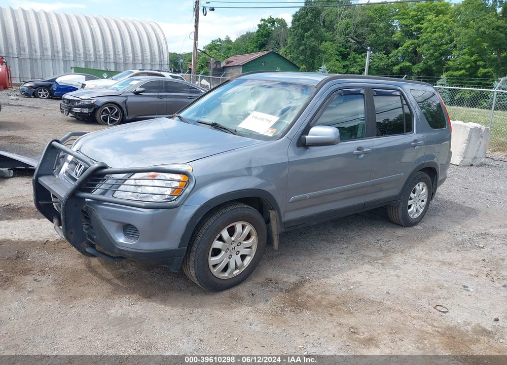 2006 HONDA CR-V SE VIN: SHSRD78936U411919