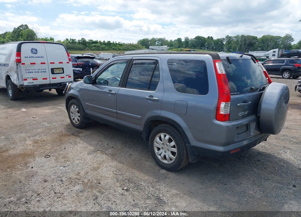 2006 HONDA CR-V SE VIN: SHSRD78936U411919