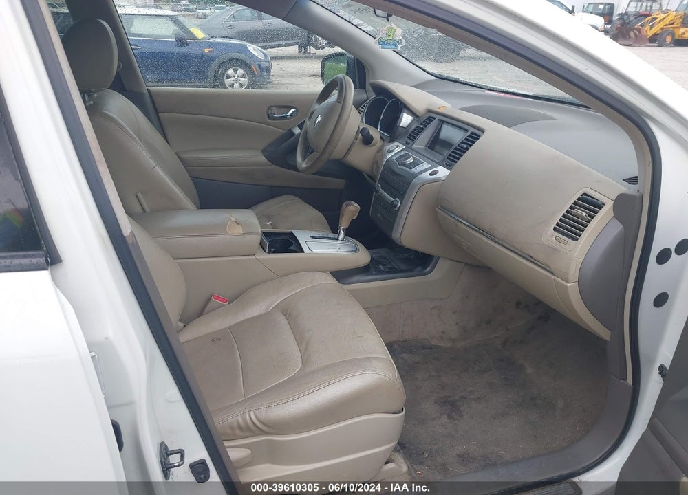 2011 NISSAN MURANO S VIN: JN8AZ1MU9BW059405