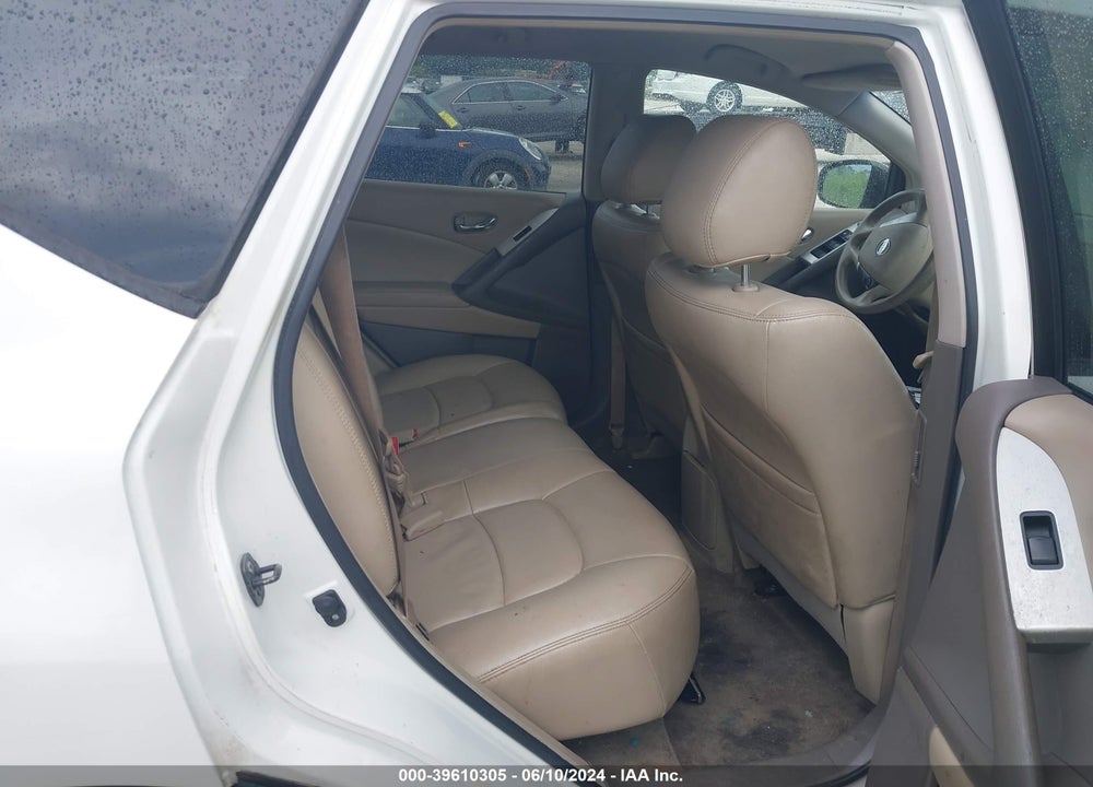 2011 NISSAN MURANO S VIN: JN8AZ1MU9BW059405