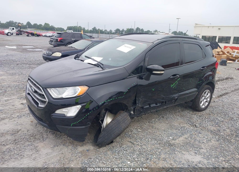 2018 FORD ECOSPORT SE VIN: MAJ6P1UL1JC195967