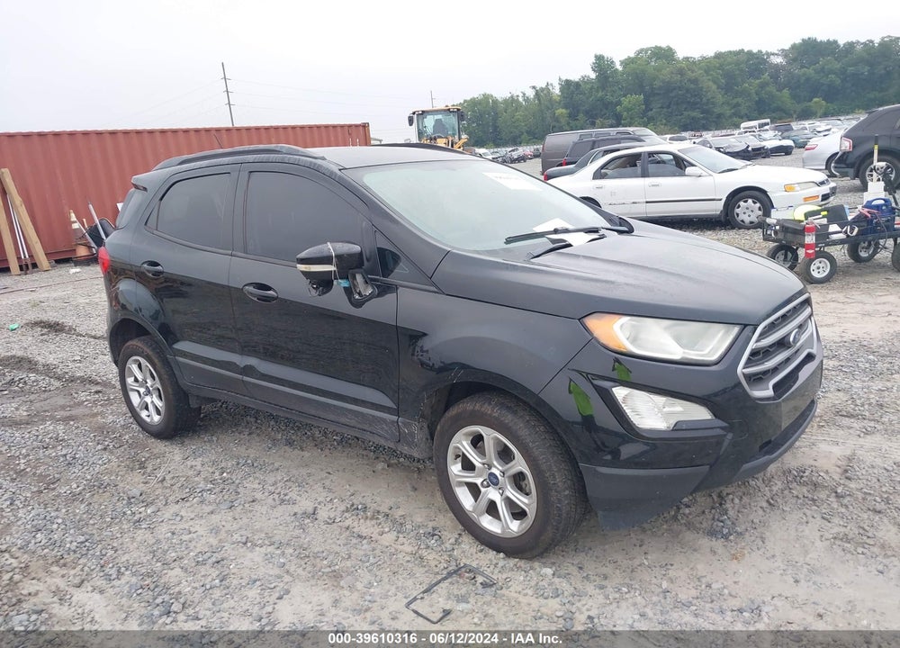 2018 FORD ECOSPORT SE VIN: MAJ6P1UL1JC195967