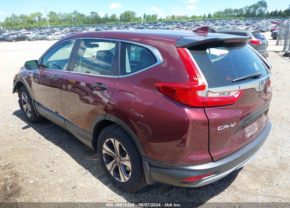 2017 HONDA CR-V LX VIN: 5J6RW6H34HL007805
