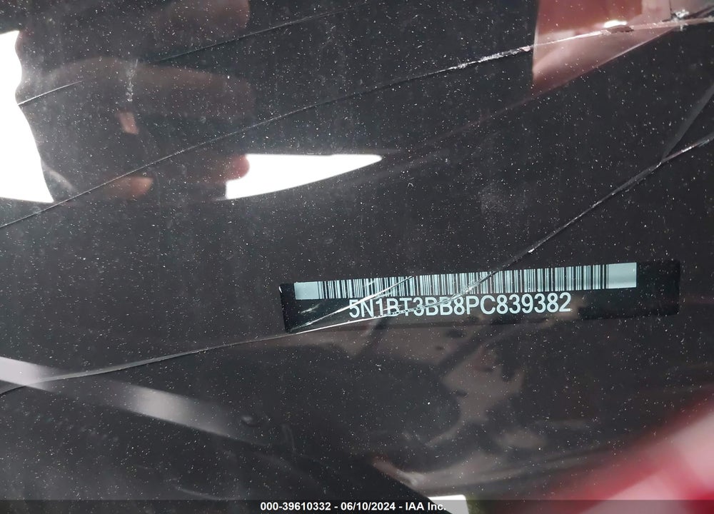 2023 NISSAN ROGUE SV INTELLIGENT AWD VIN: 5N1BT3BB8PC839382