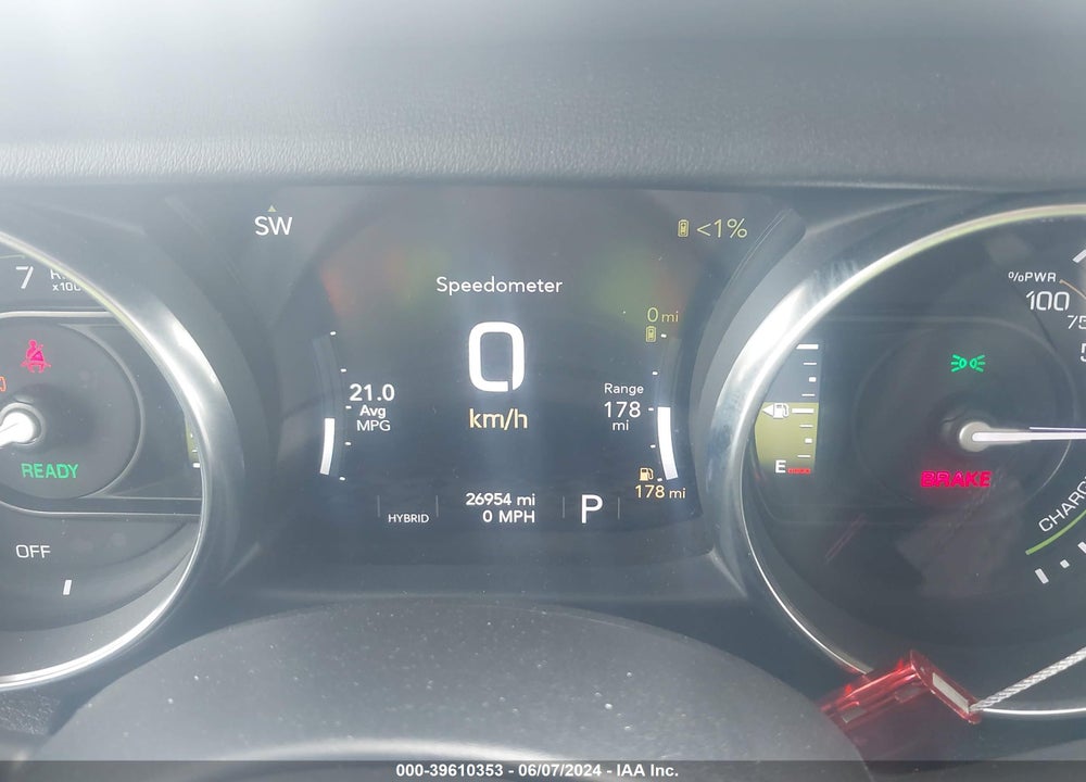 2023 JEEP WRANGLER 4XE SAHARA 4X4 VIN: 1C4JJXP67PW661231