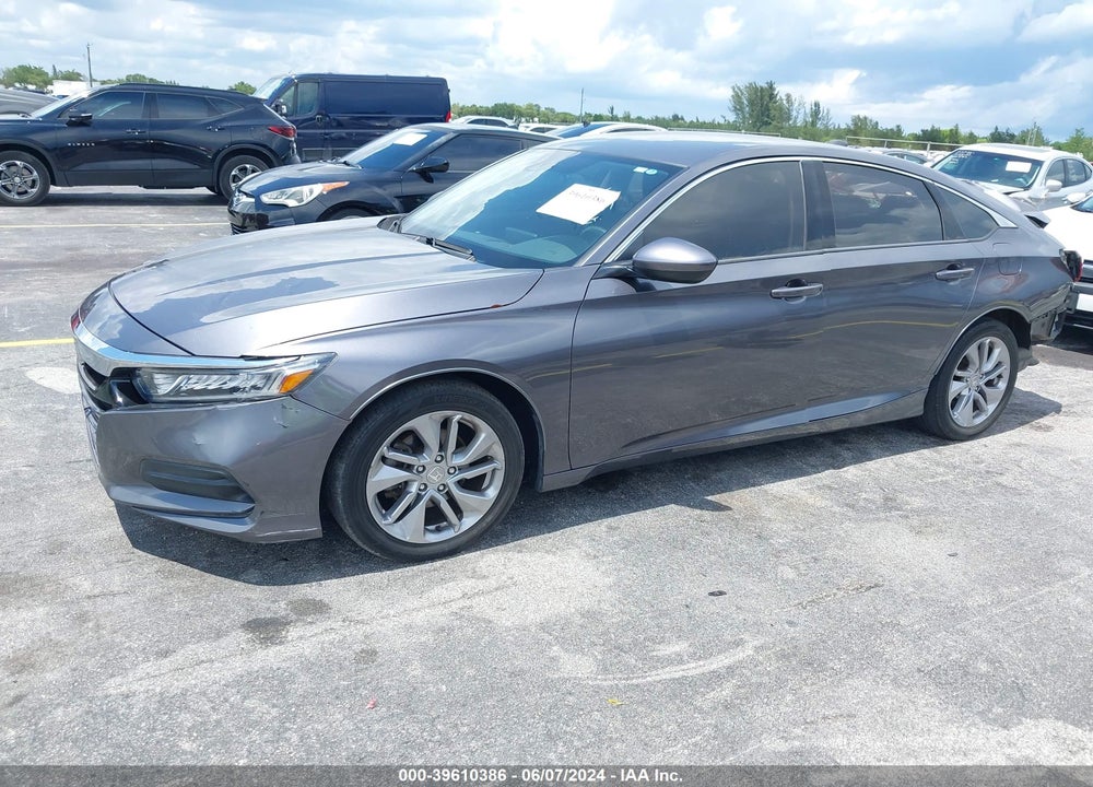 2018 HONDA ACCORD VIN: 1HGCV1F11JA018167