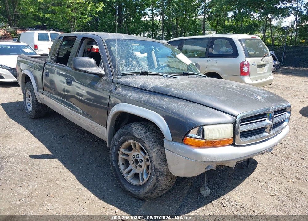 2002 DODGE DAKOTA SLT VIN: 1B7HL48NX2S655680
