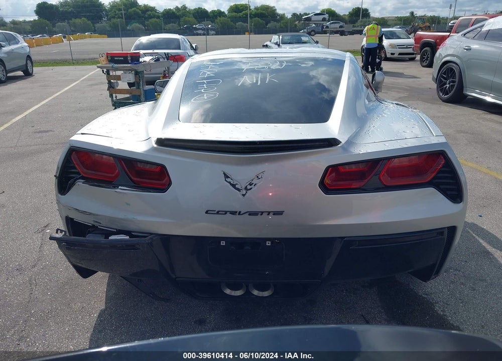 2015 CHEVROLET CORVETTE STINGRAY VIN: 1G1YA2D79F5124811