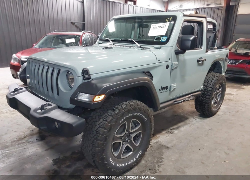 2023 JEEP WRANGLER 2-DOOR SPORT S 4X4 VIN: 1C4HJXAG9PW576018