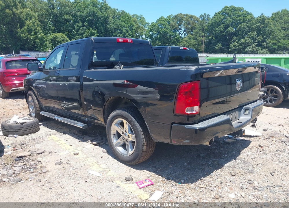 2012 RAM 1500 ST VIN: 1C6RD6FT7CS221921