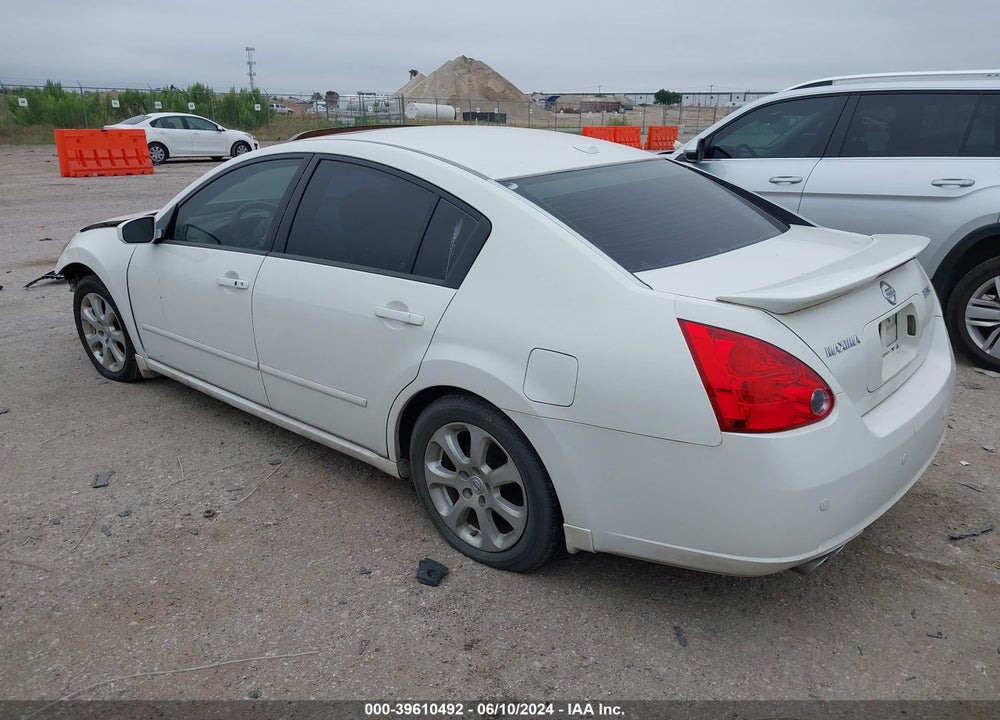 2008 NISSAN MAXIMA 3.5 SL VIN: 1N4BA41E08C823180