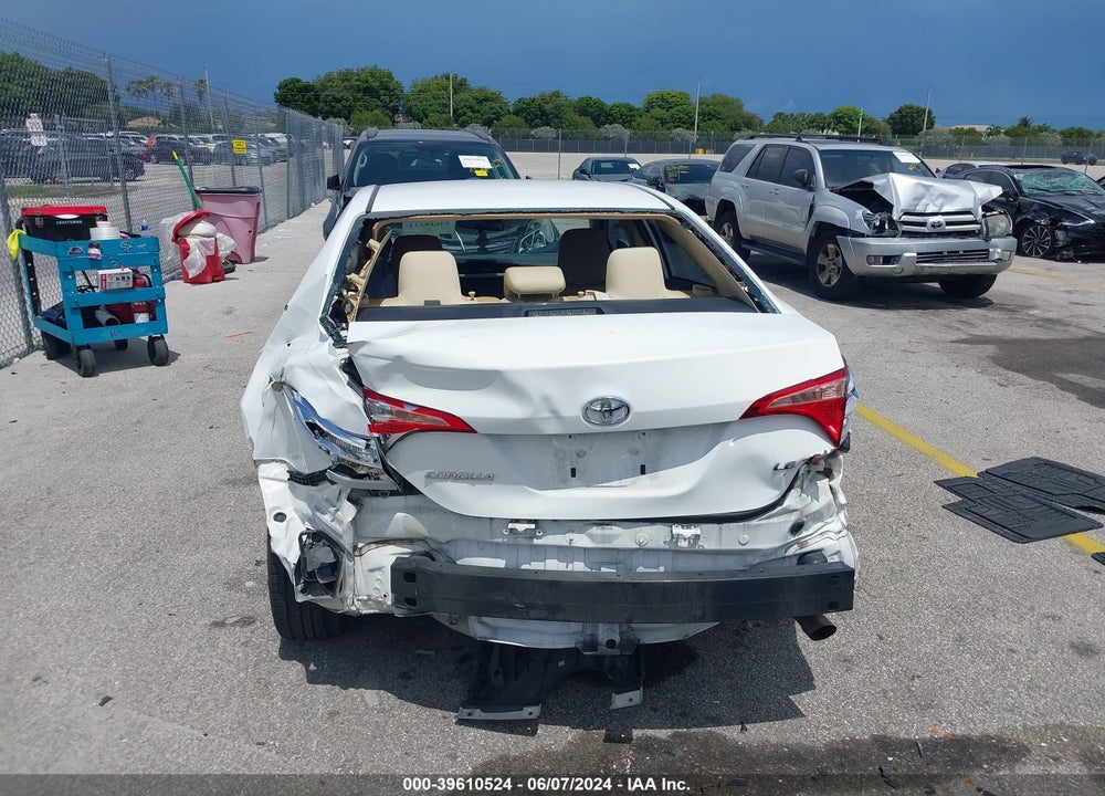 2017 TOYOTA COROLLA LE VIN: 2T1BURHE7HC810504