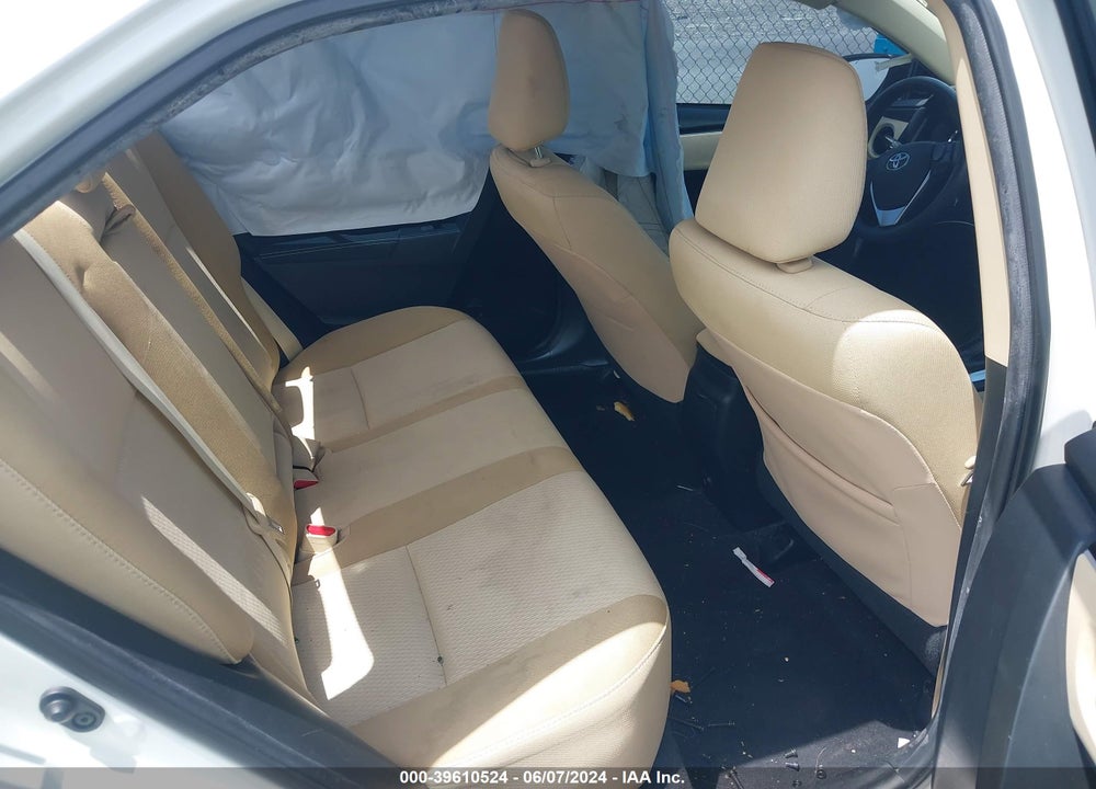 2017 TOYOTA COROLLA LE VIN: 2T1BURHE7HC810504