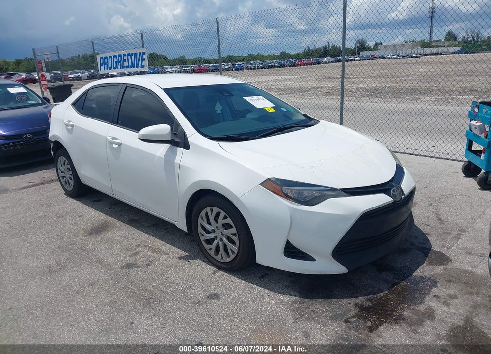 2017 TOYOTA COROLLA LE VIN: 2T1BURHE7HC810504