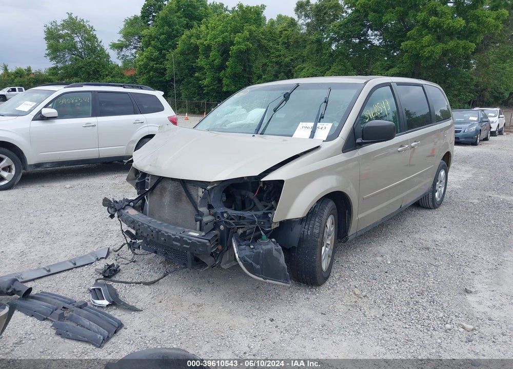 2009 DODGE GRAND CARAVAN SE VIN: 2D8HN44E49R621778