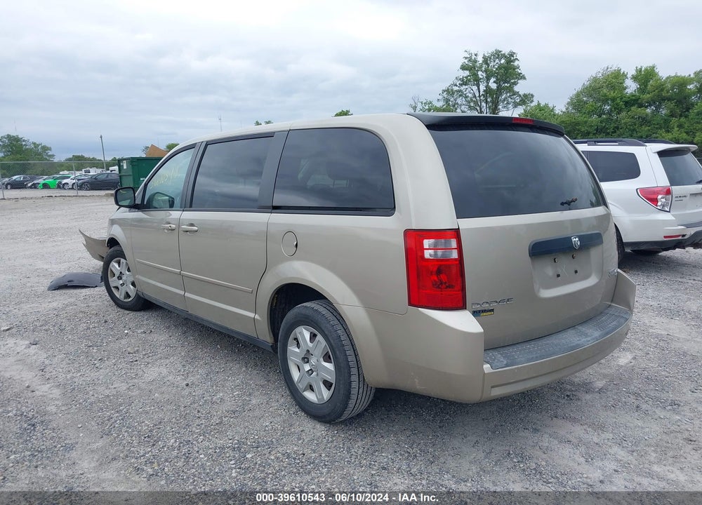 2009 DODGE GRAND CARAVAN SE VIN: 2D8HN44E49R621778