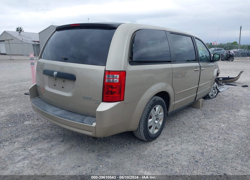 2009 DODGE GRAND CARAVAN SE VIN: 2D8HN44E49R621778