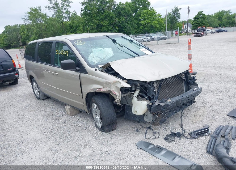 2009 DODGE GRAND CARAVAN SE VIN: 2D8HN44E49R621778