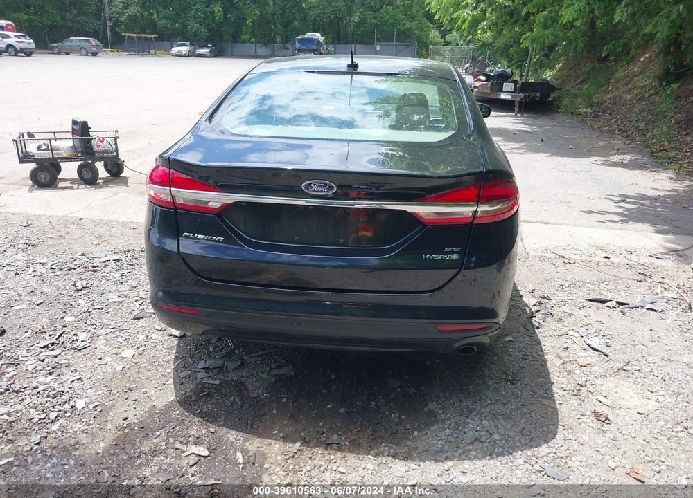 2018 FORD FUSION HYBRID SE VIN: 3FA6P0LU2JR127909