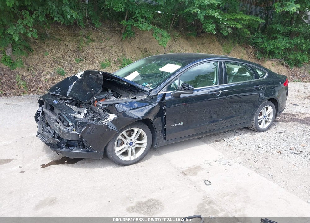 2018 FORD FUSION HYBRID SE VIN: 3FA6P0LU2JR127909