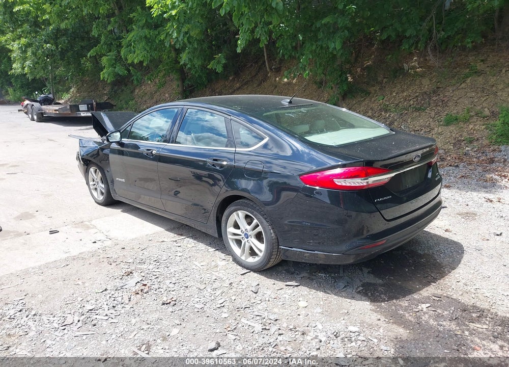2018 FORD FUSION HYBRID SE VIN: 3FA6P0LU2JR127909