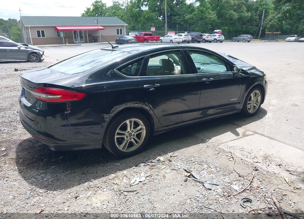 2018 FORD FUSION HYBRID SE VIN: 3FA6P0LU2JR127909