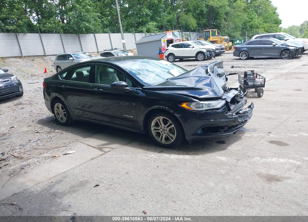 2018 FORD FUSION HYBRID SE VIN: 3FA6P0LU2JR127909