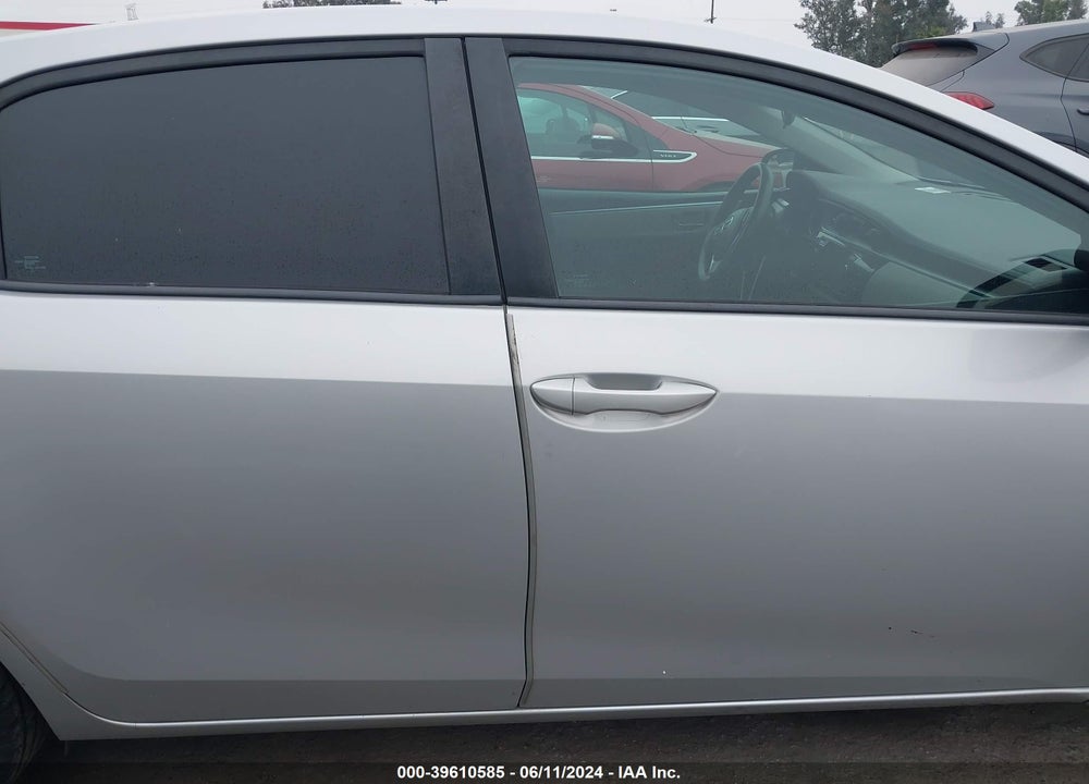 2015 TOYOTA COROLLA LE VIN: 5YFBURHE2FP325538