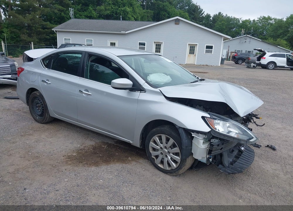 2018 NISSAN SENTRA S VIN: 3N1AB7AP8JY276455